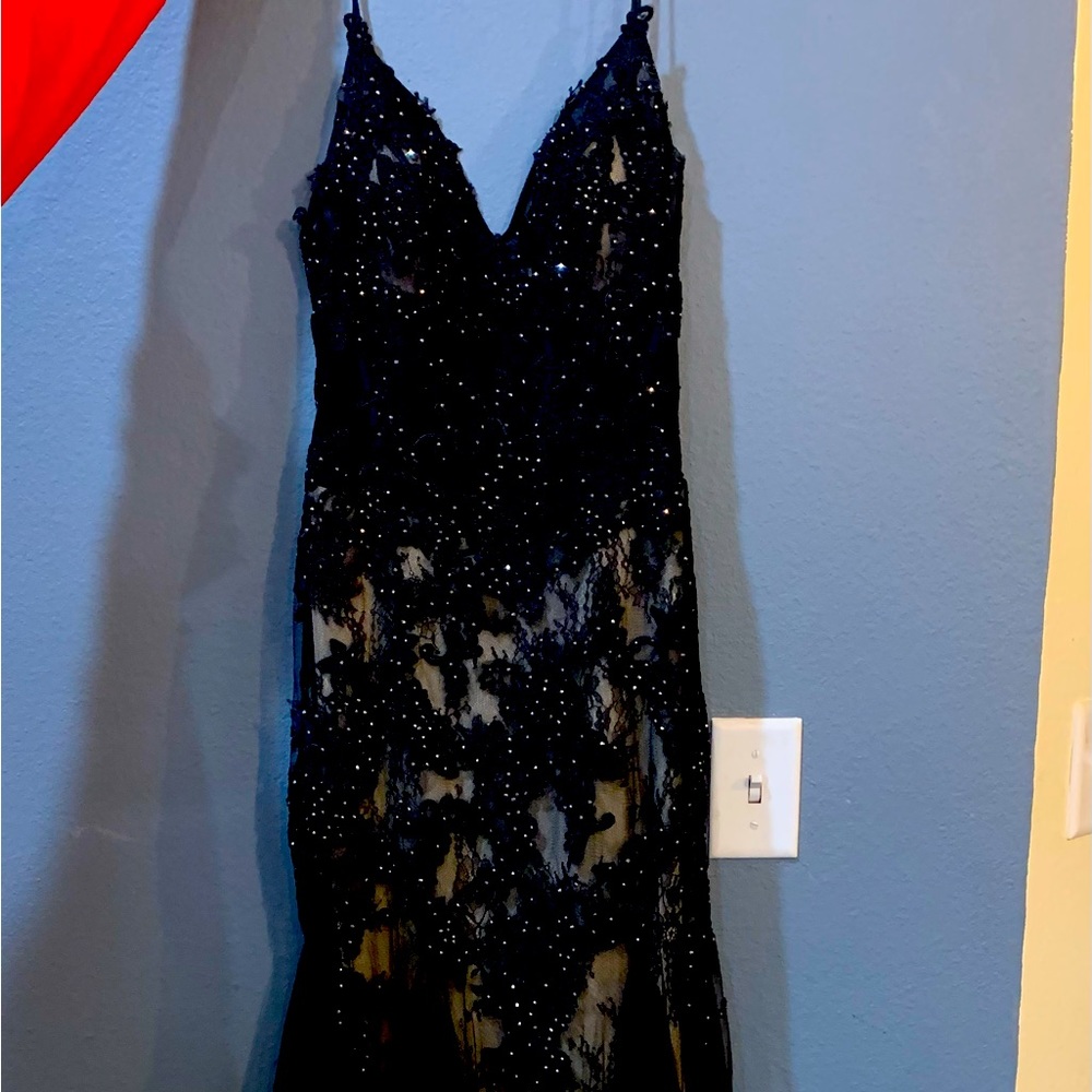 Night  black dress size 8